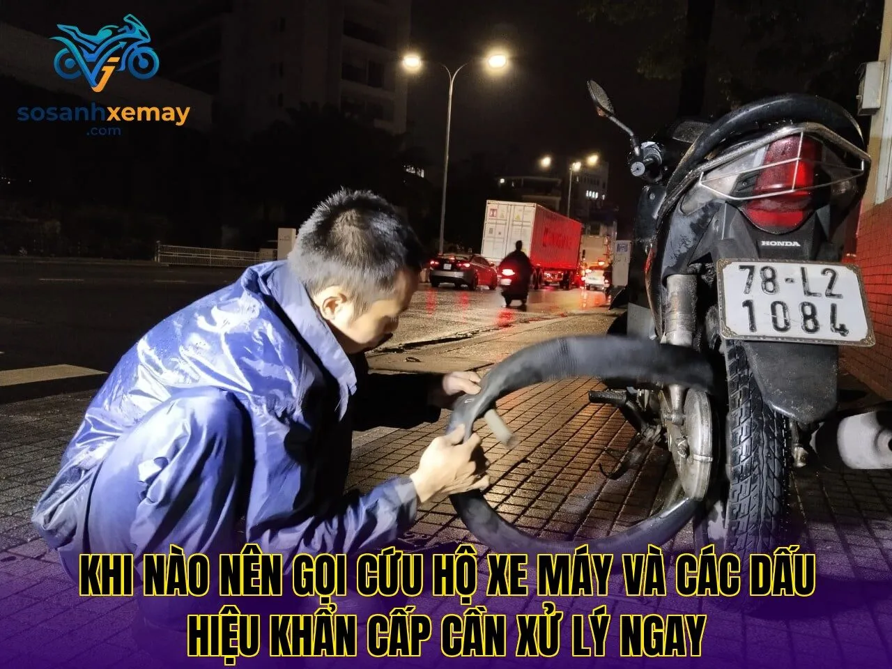 Khi nào nên gọi cứu hộ xe máy và các dấu hiệu khẩn cấp cần xử lý ngay