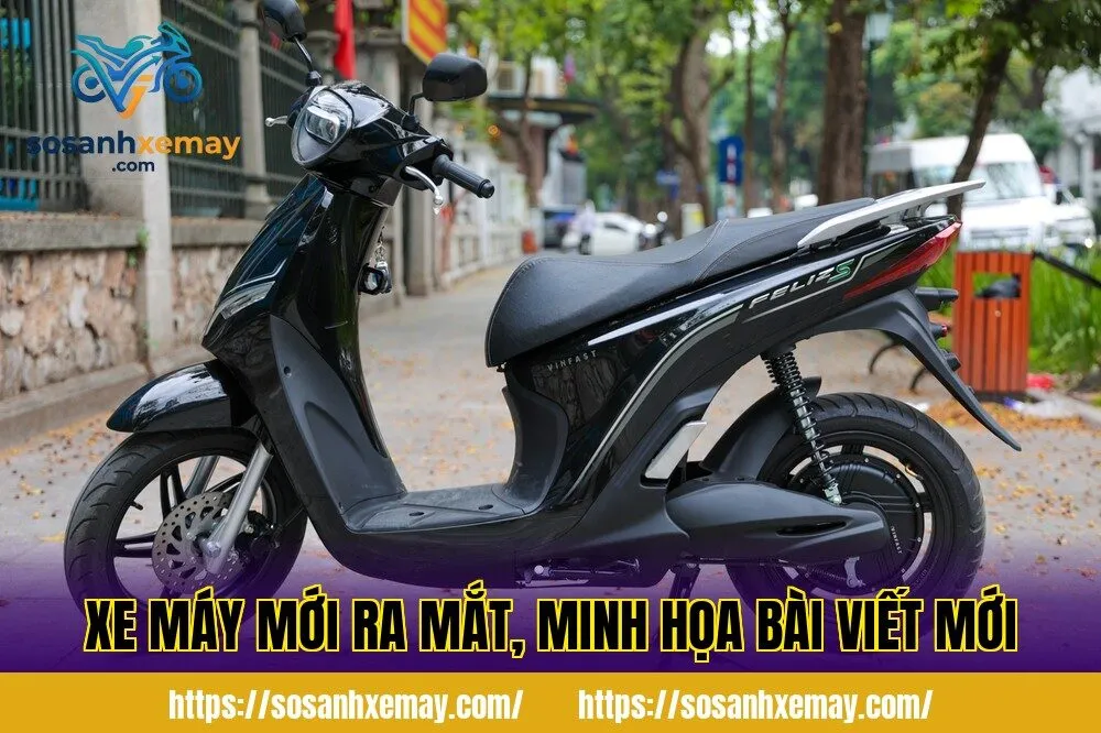 Xe máy mới ra mắt, minh họa bài viết mới