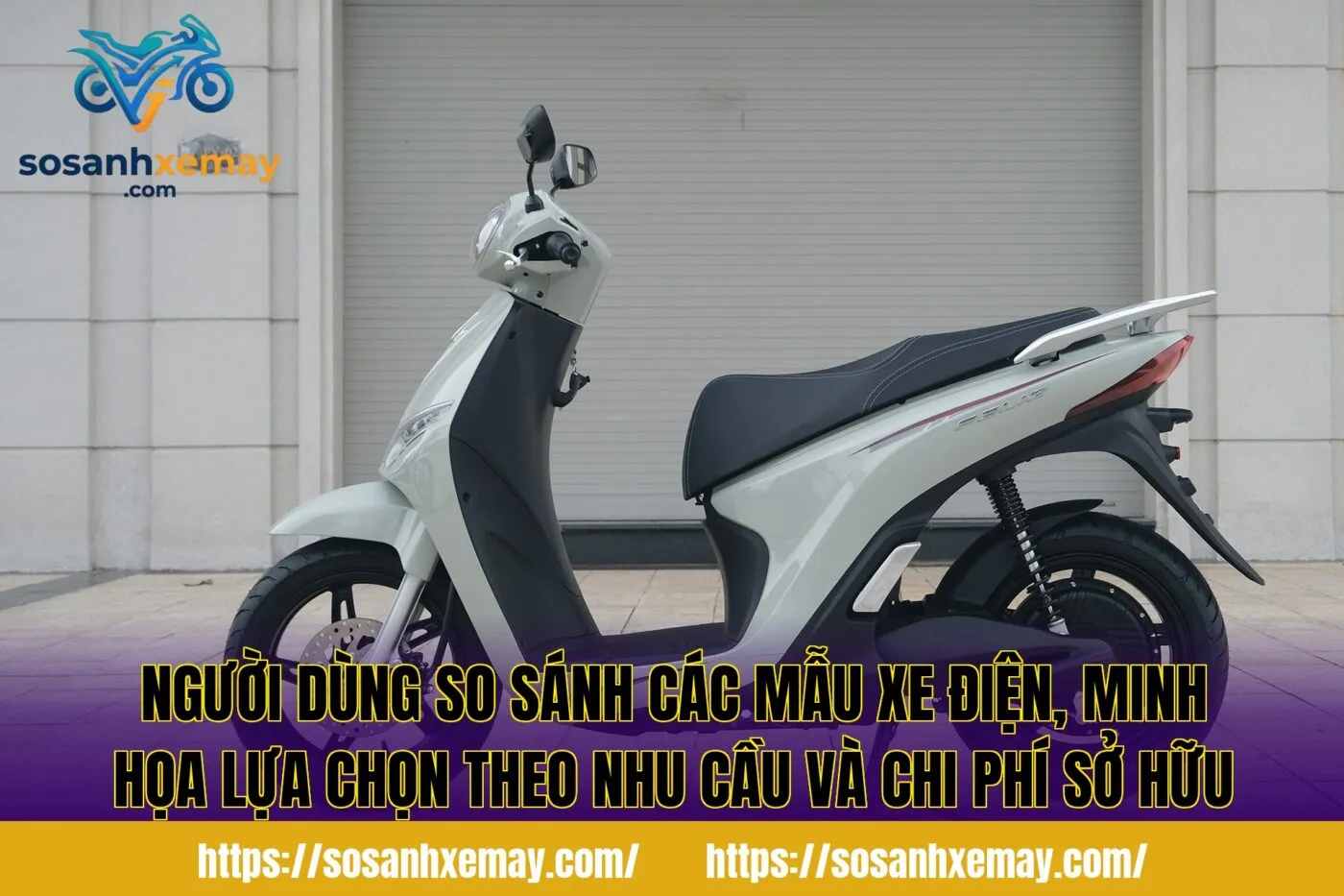 Người dùng so sánh các mẫu xe điện, minh họa lựa chọn theo nhu cầu và chi phí sở hữu