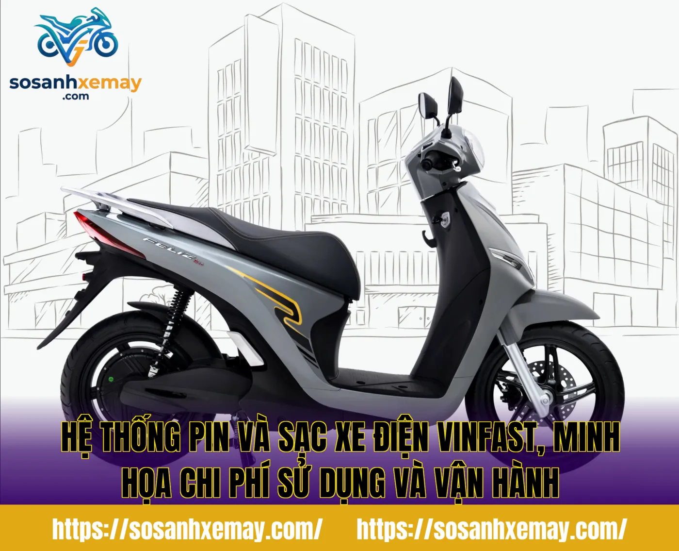 Hệ thống pin và sạc xe điện VinFast, minh họa chi phí sử dụng và vận hành