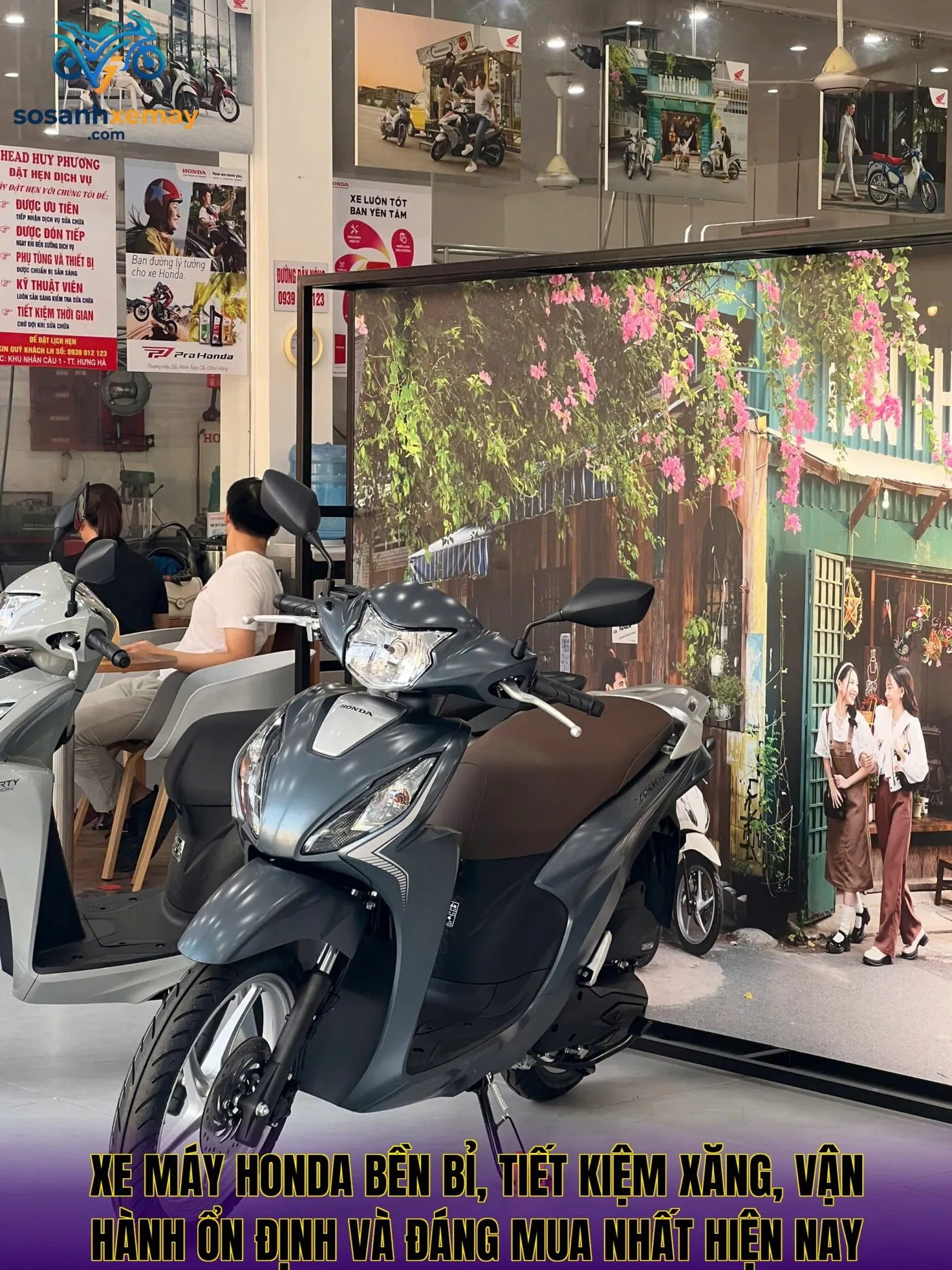 Xe máy Honda bền bỉ, tiết kiệm xăng, vận hành ổn định và đáng mua nhất hiện nay