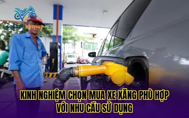 Kinh nghiệm chọn mua xe xăng phù hợp với nhu cầu sử dụng